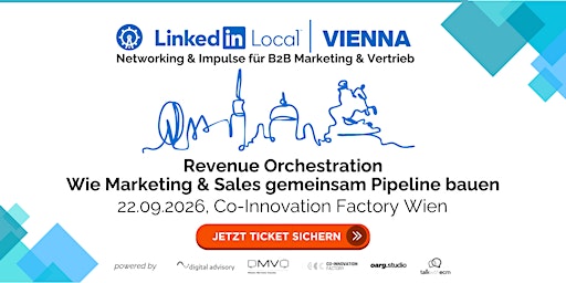 LinkedIn Local Vienna #07 – Wie Marketing & Sales gemeinsam Pipeline bauen