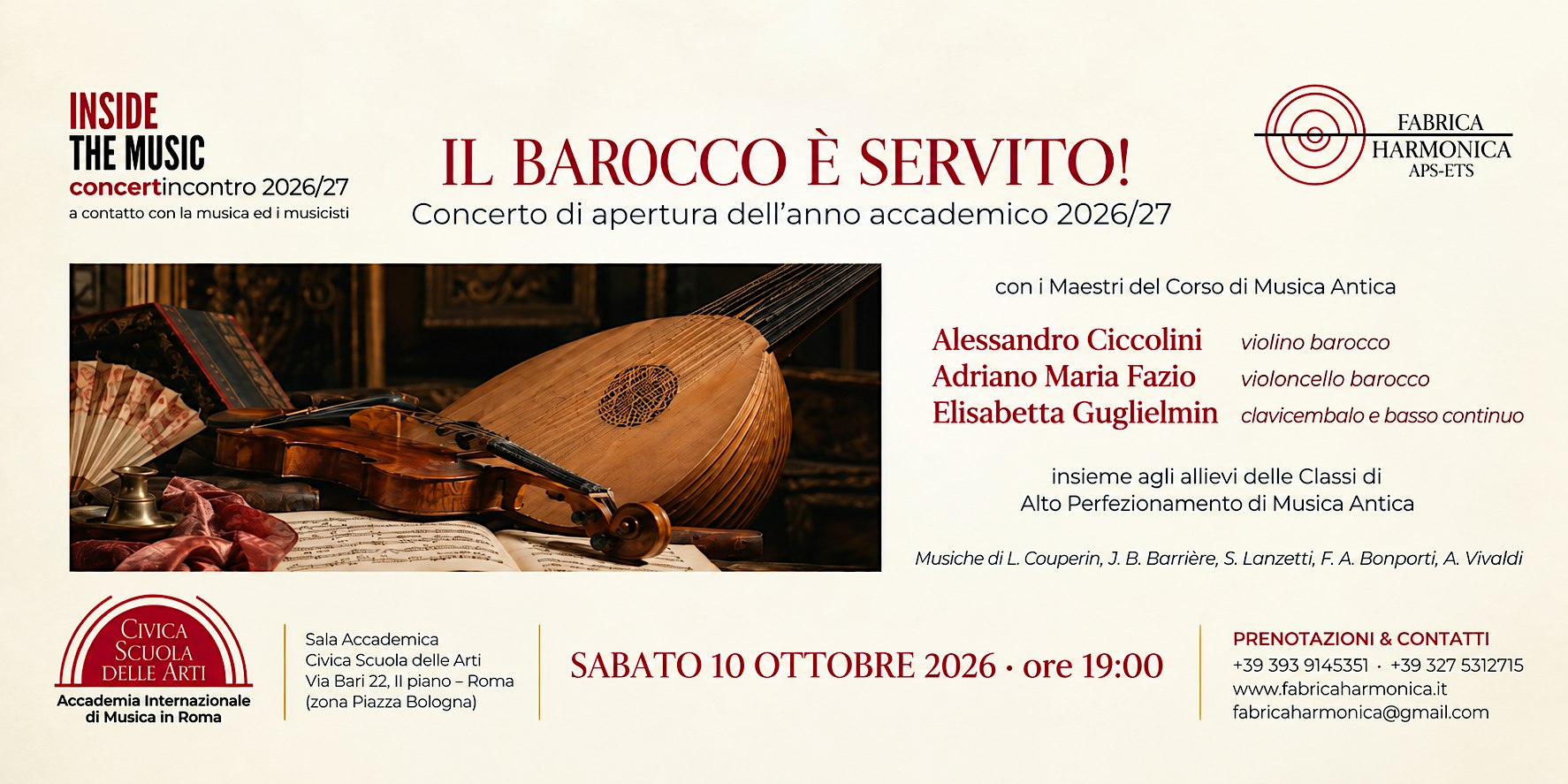 Inside the Music – Il Barocco è servito!