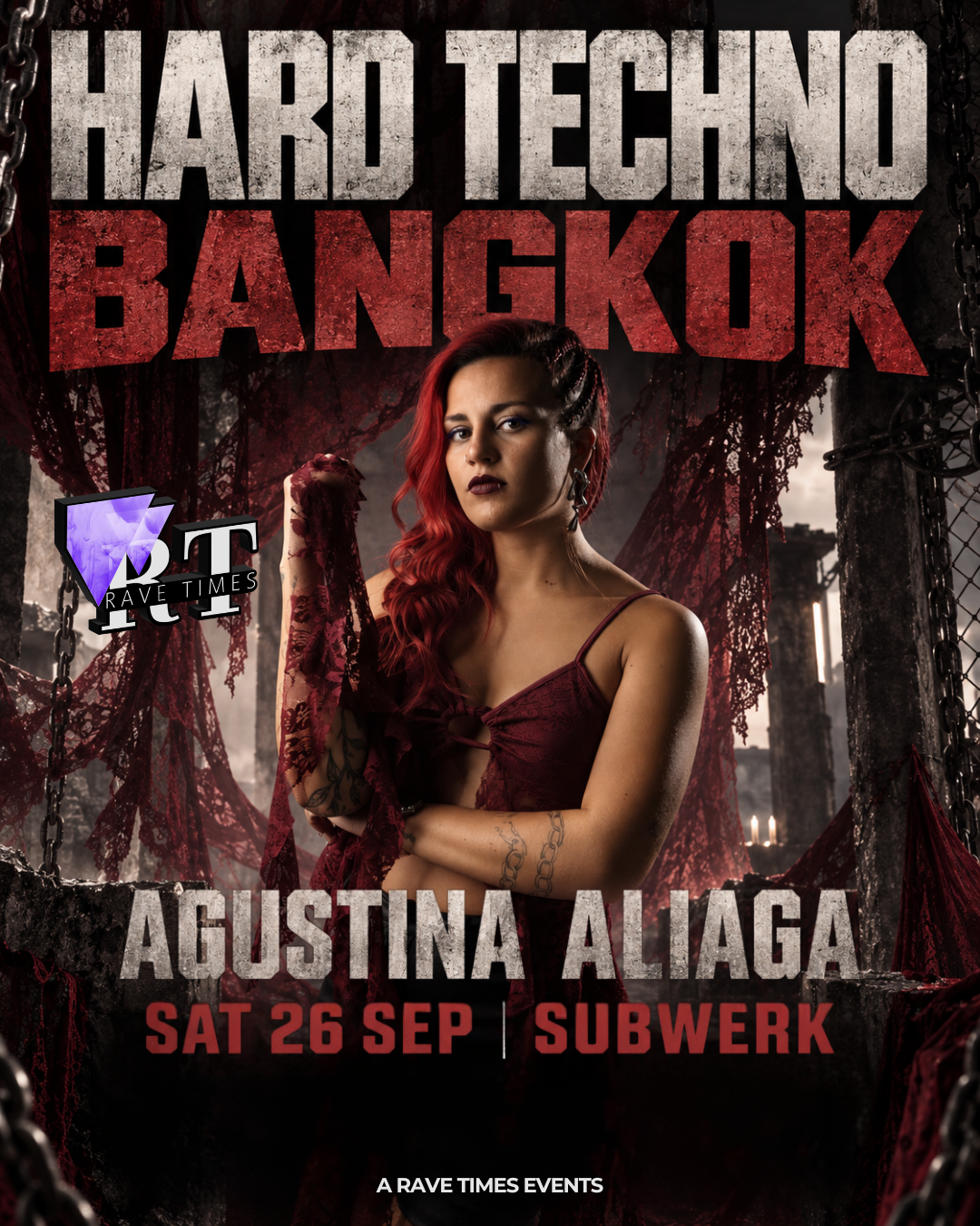 Hard Techno with Agustina Aliaga - by Rave Times