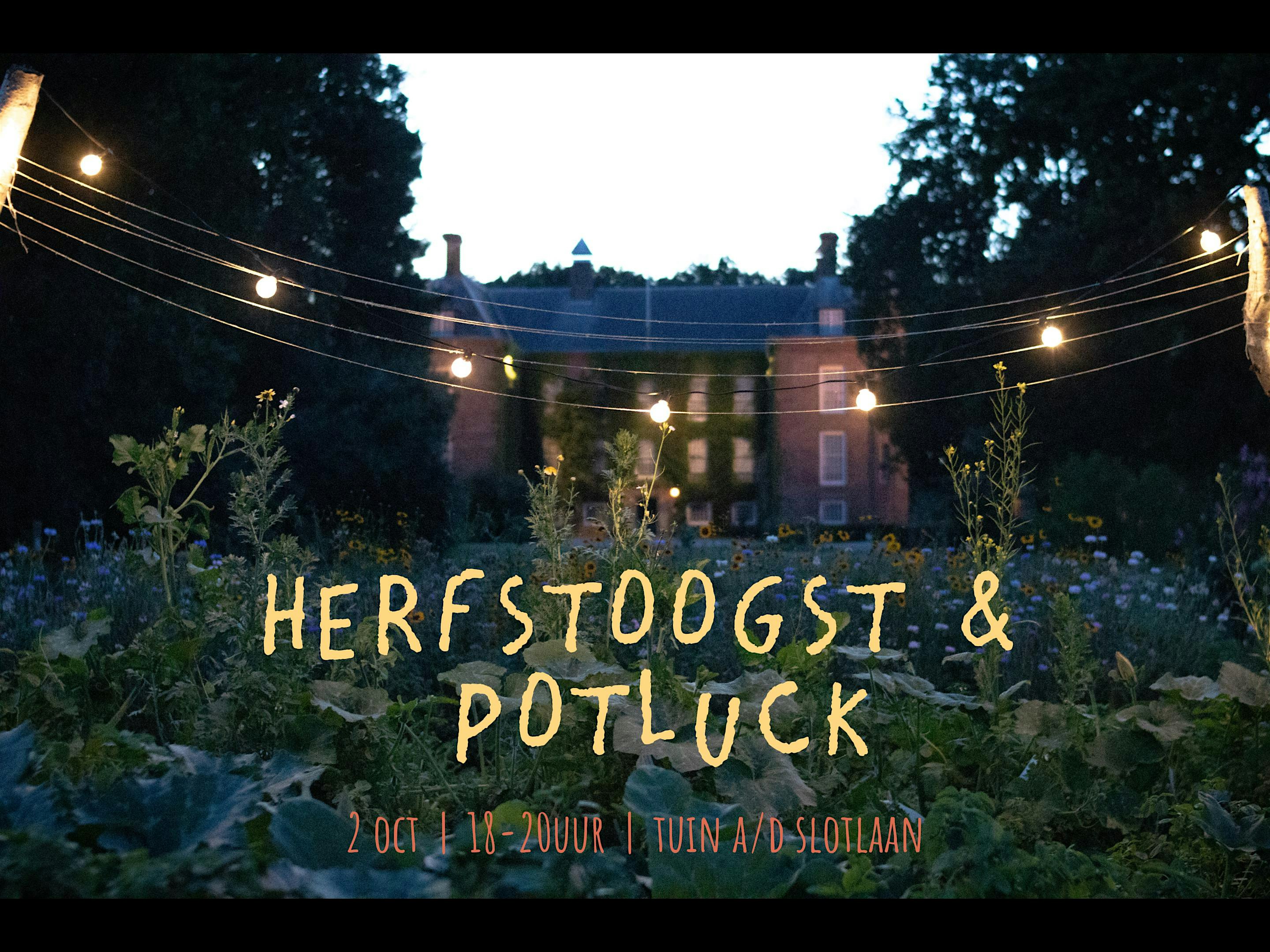 Herfstoogst & Potluck bij de tuin aan de Slotlaan