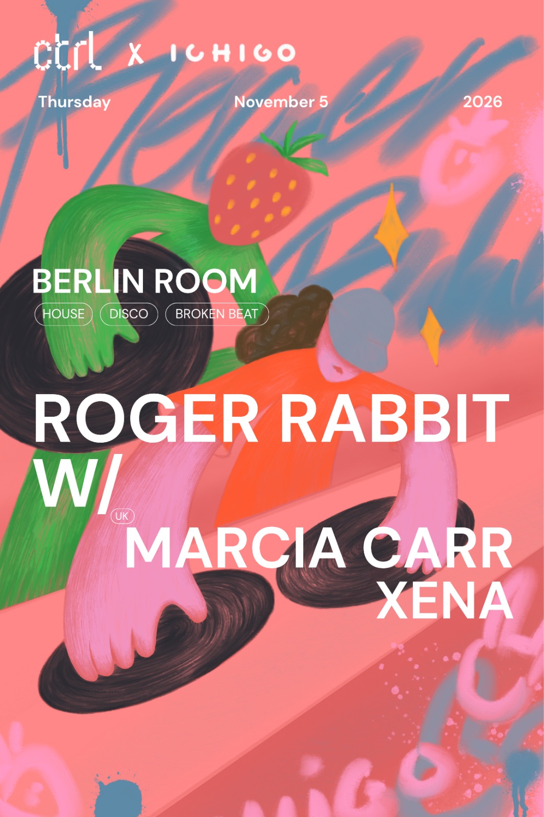 ctrl x ICHIGO: Roger Rabbit with Marcia Carr [UK] & Xena