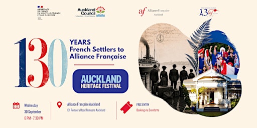 Conference 130 Years: French Settlers to Alliance Française