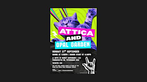 Attica & Opal Garden @ Gifts Of Mercy Emporium