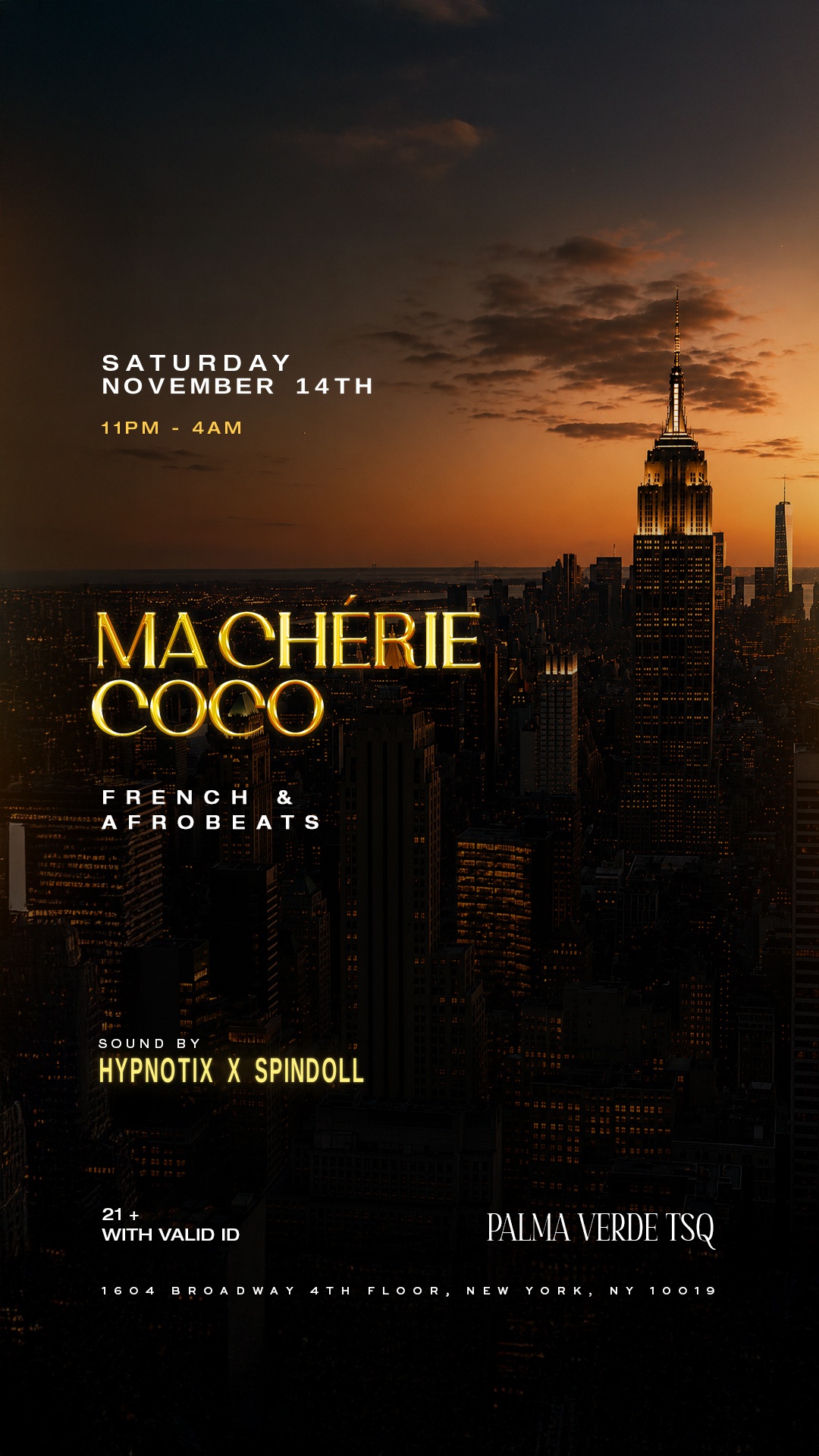 MA CHÉRIE COCO | LA BELLE NUIT