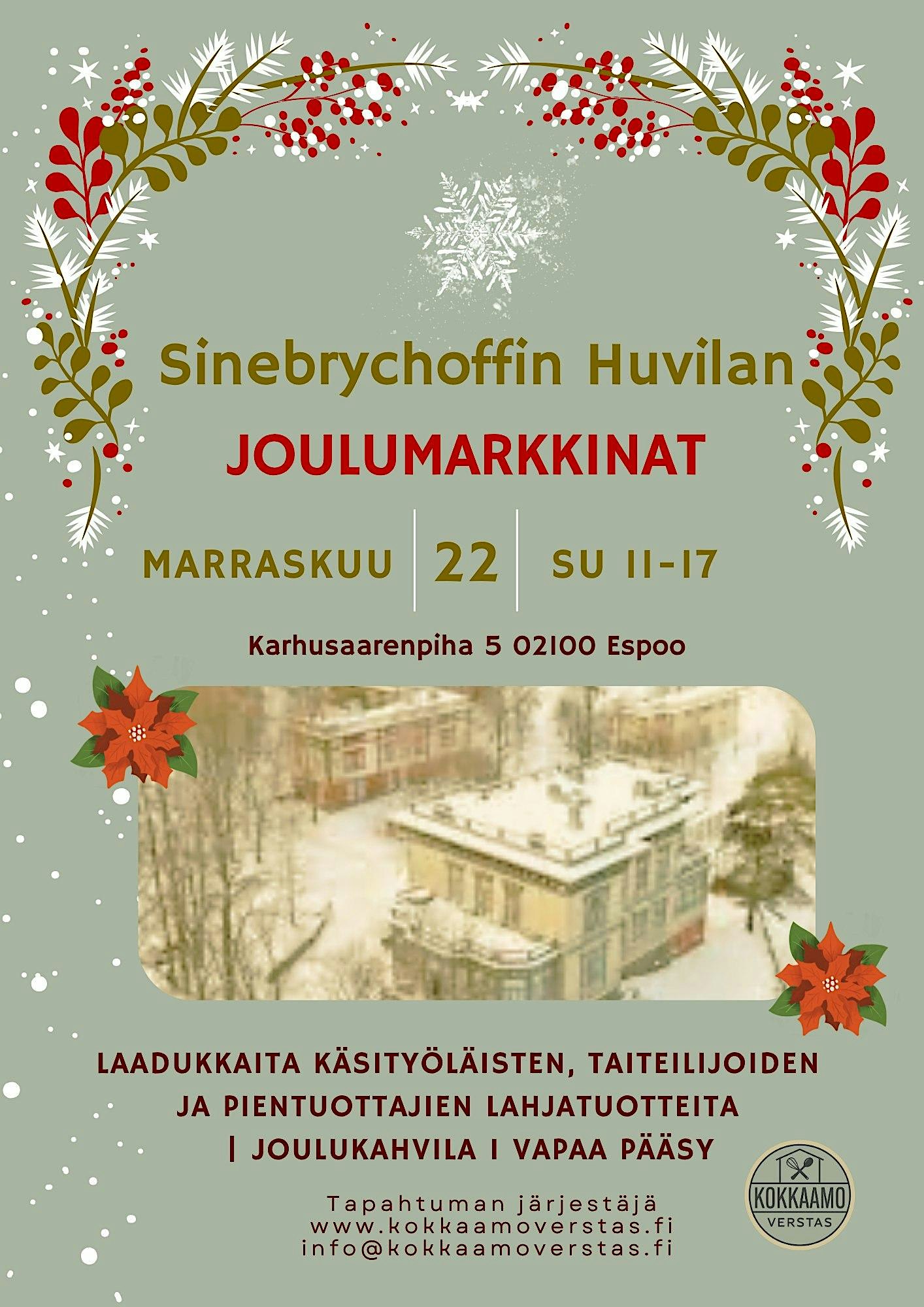 Sinebrychoffin huvilan joulumarkkinat