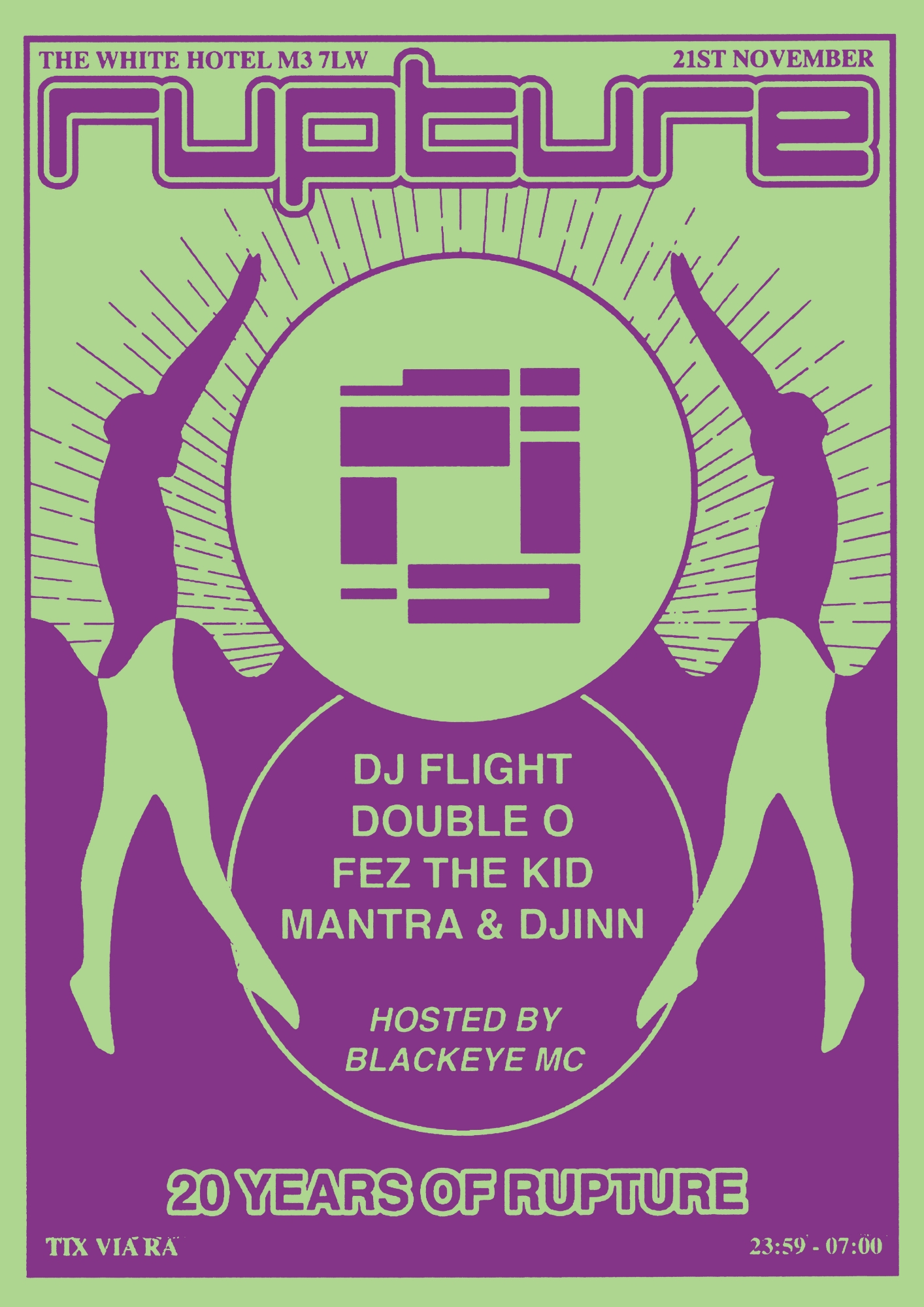 Rupture 20 at The White Hotel