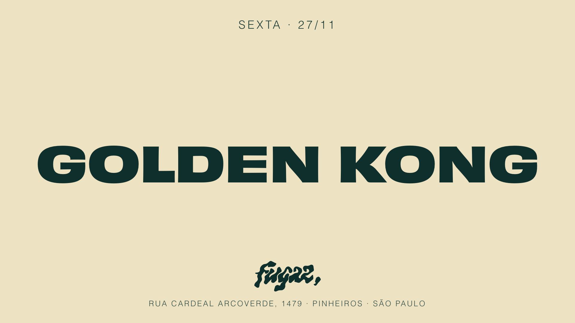 Fugaz recebe Golden Kong