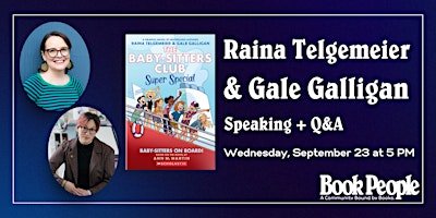 BookPeople Presents: The Baby-Sitters Club: Baby-Sitters on Board!