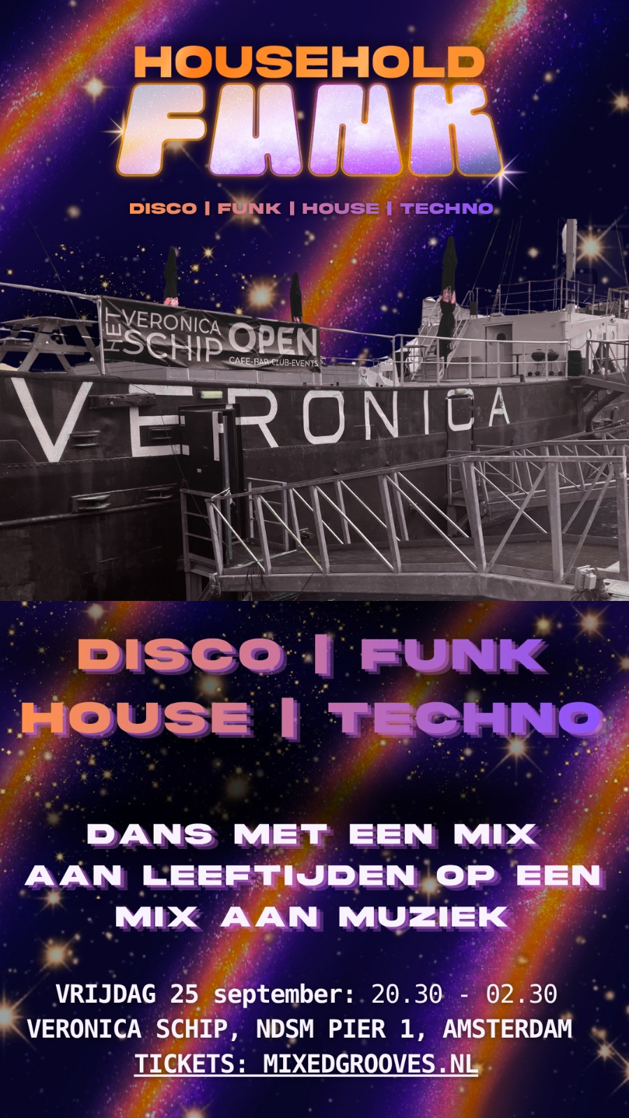 Household Funk editie 6 at Veronica Schip
