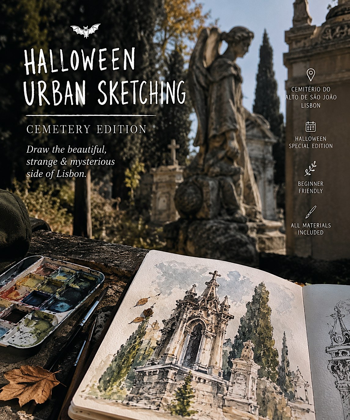 URBAN SKETCHING Halloween Edition