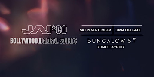 JAI & CO - BOLLYWOOD X GLOBAL SOUNDS