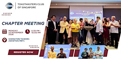 Discover Public Speaking @TMCS Sheraton - A Case of Missing Words