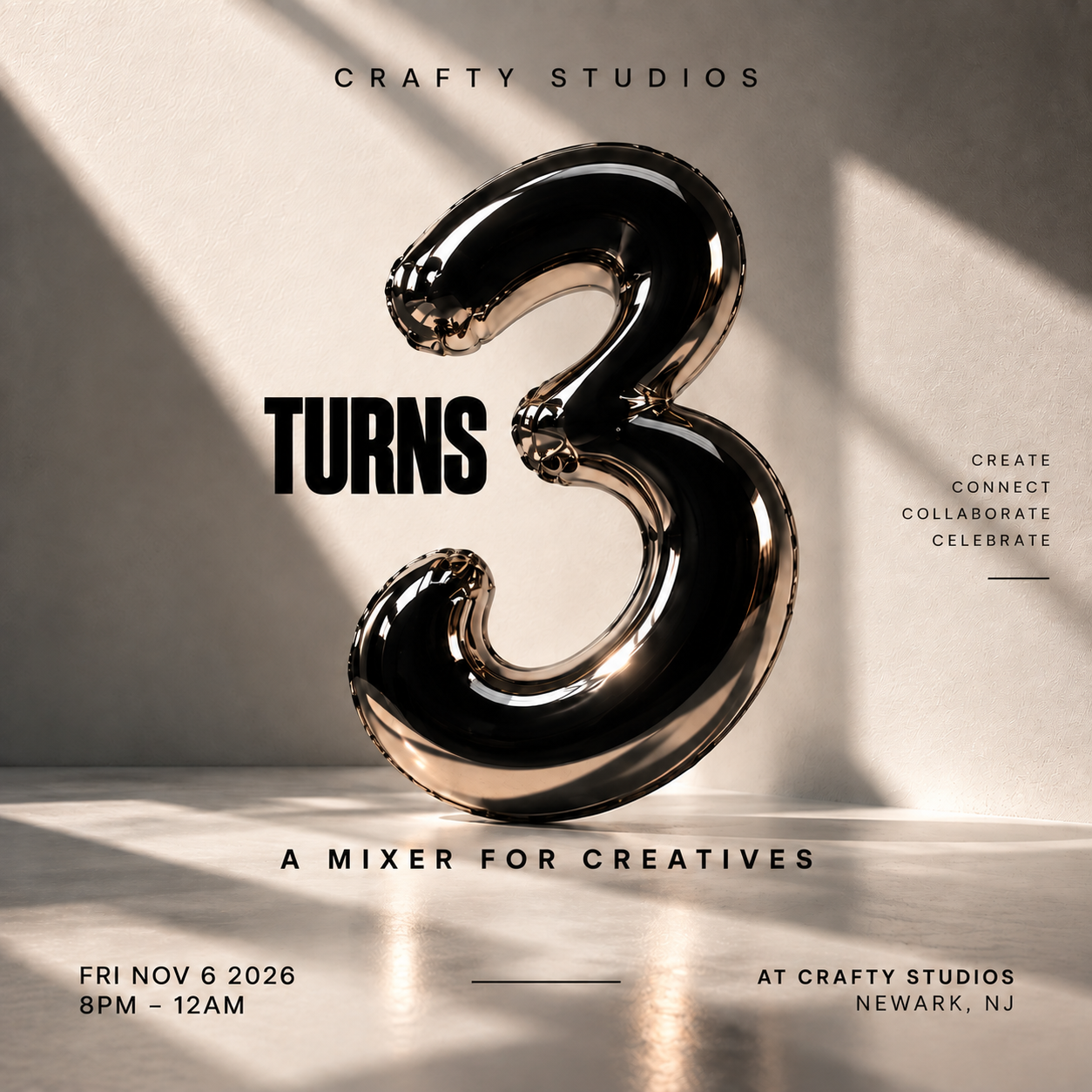The Creatives Mixer: Crafty Studios 3rd  Anniversary Edition