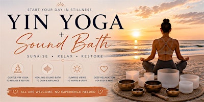 Yin Yoga &  Sound Bath: TG It's Restorative Friday