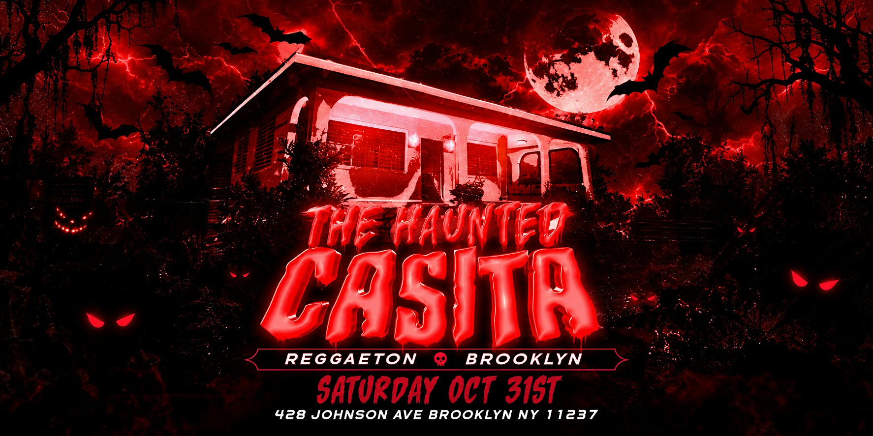 The Haunted Casita: Halloween Night — Dembow, Reggaeton & Latin Trap