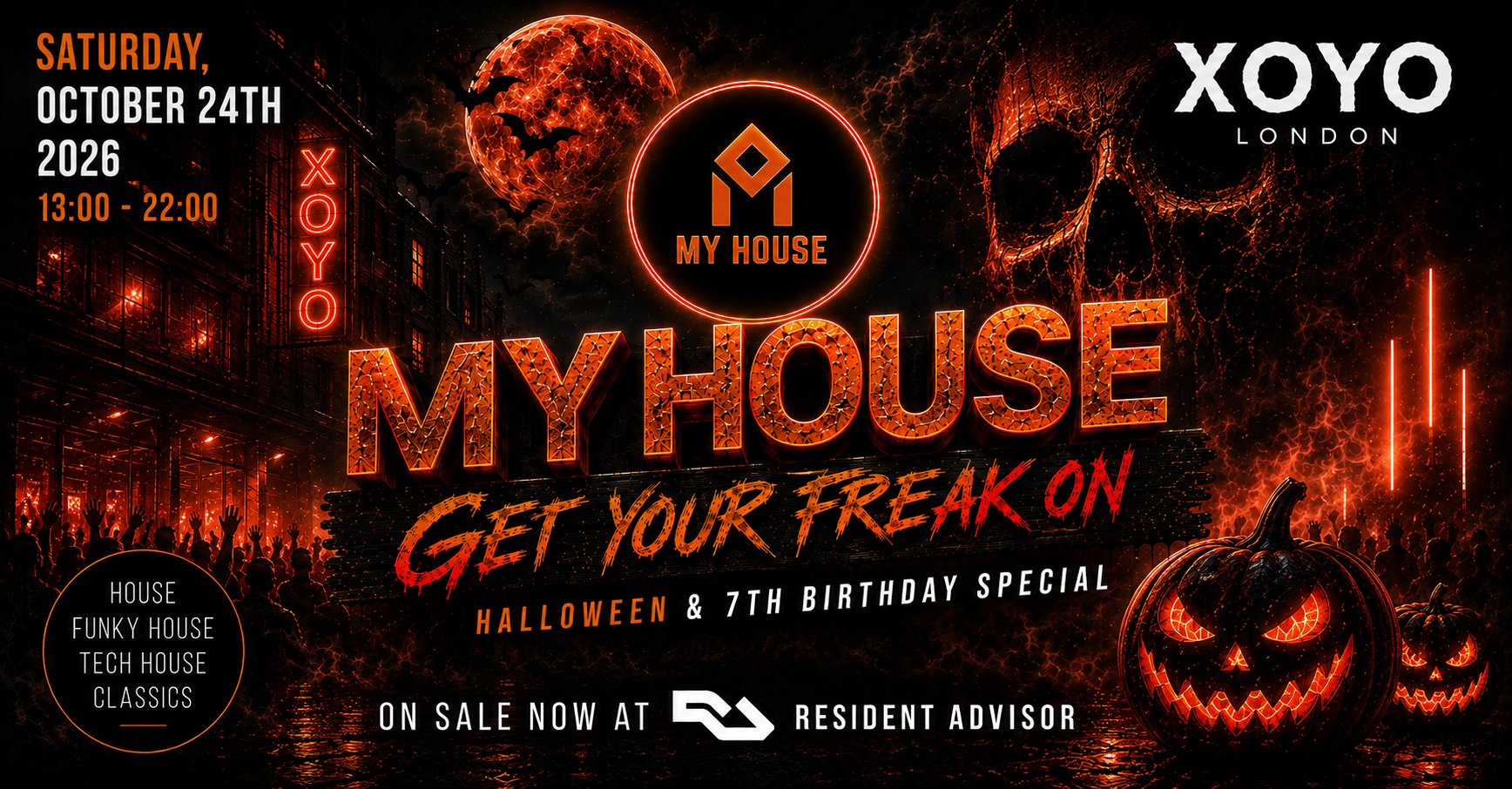 My House - Get Your Freak On