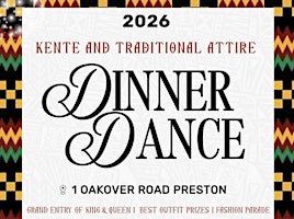 KENTE AND TRADITIONAL ATTIRE DINNER DANCE