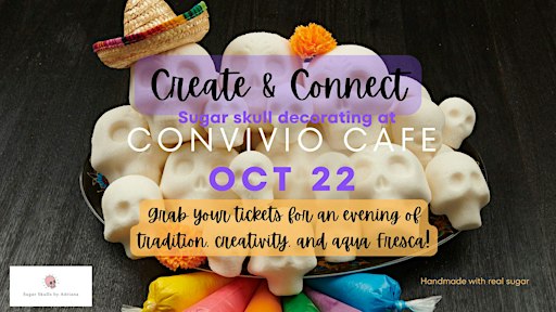 Traditional Sugar Skull decorating