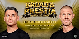 Nathan Broad & Dion Prestia Retirement Show LIVE in Melbourne!