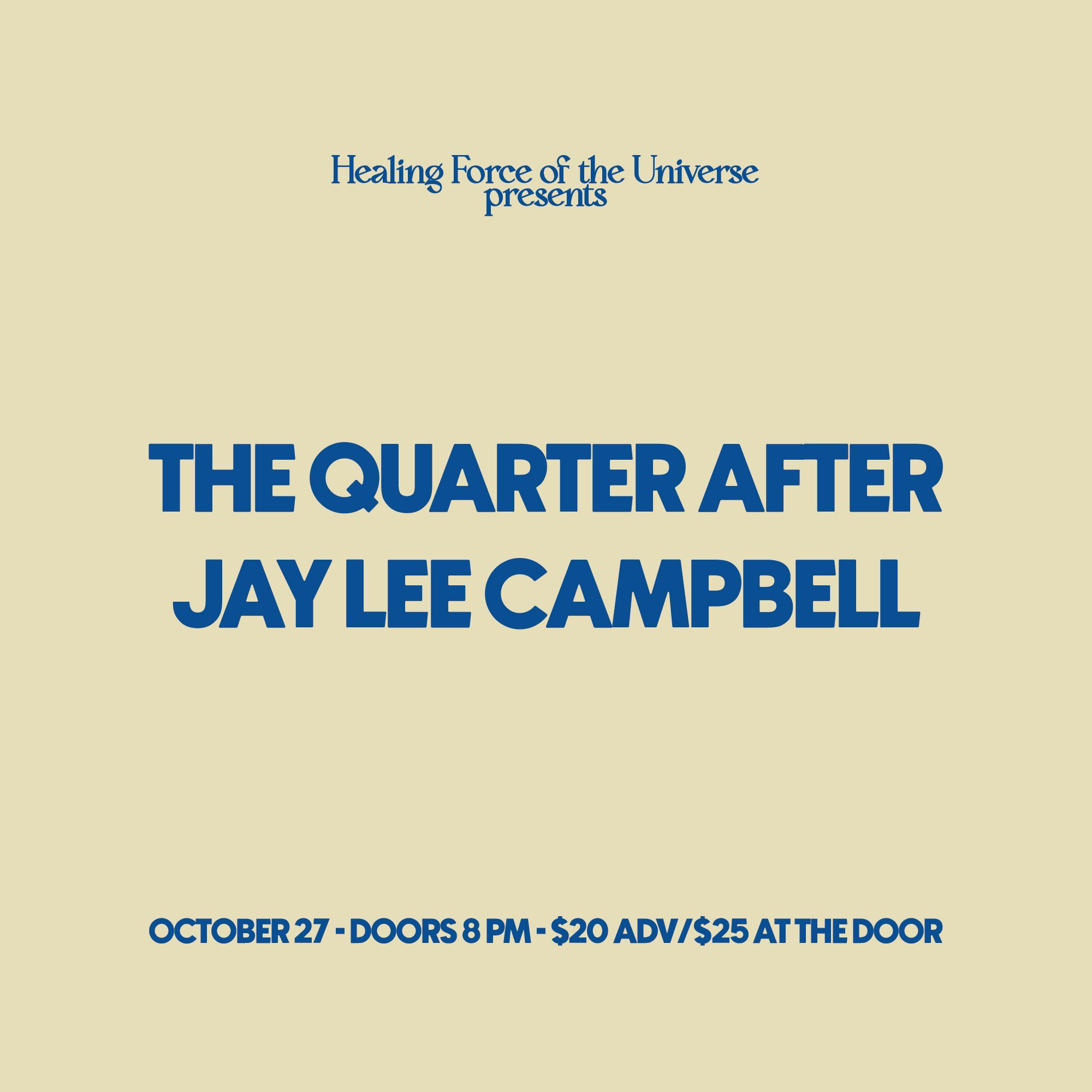 The Quarter After, Jay Lee Campbell