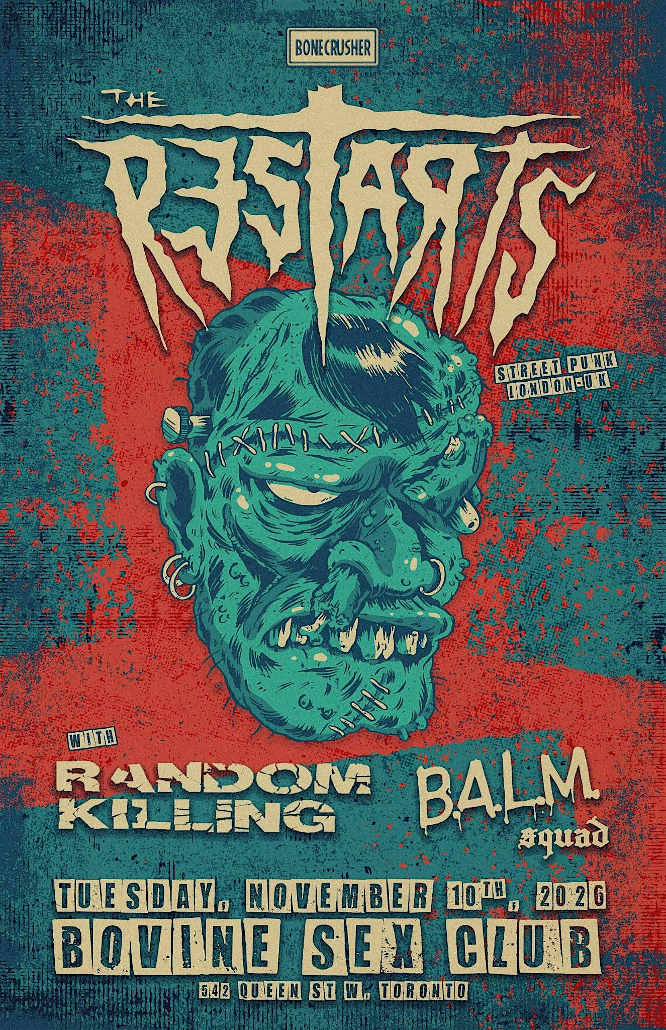 Restarts from the UK, Random Killing, Balm Squad