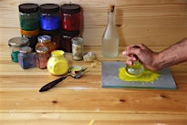 Watercolour paint making - Practical workshop at Cass Art