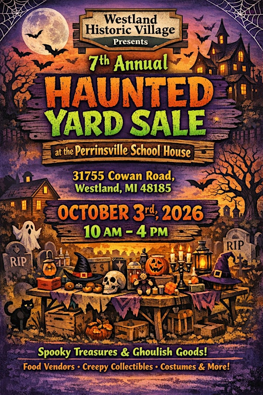 7th Annual Haunted Yard Sale
