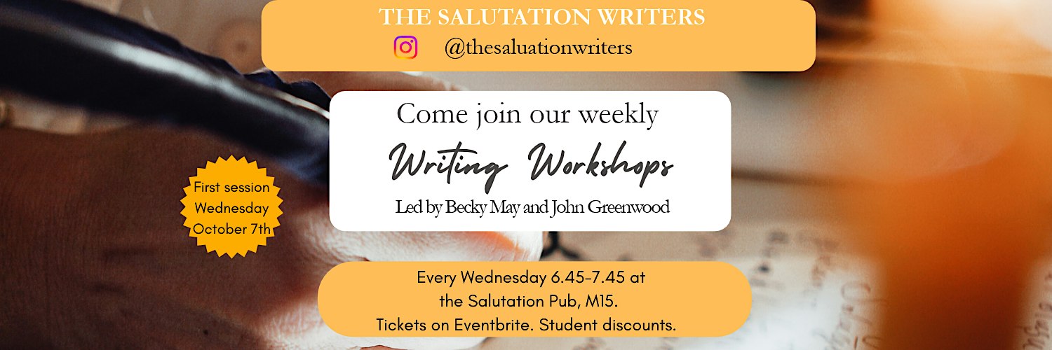 The Salutation Writers - a weekly writing workshop in Manchester