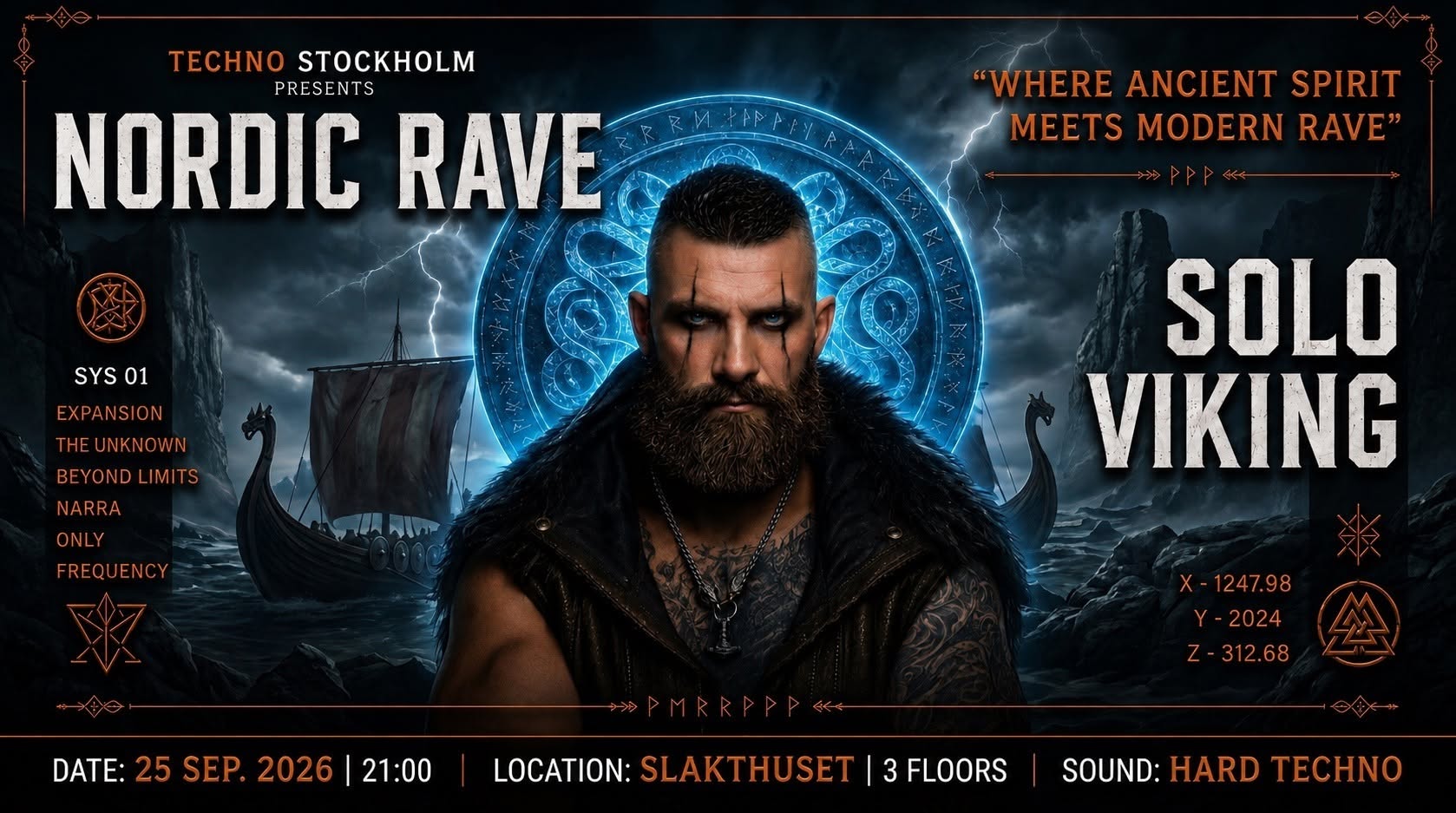 NORDIC RAVE - TECHNO STOCKHOLM