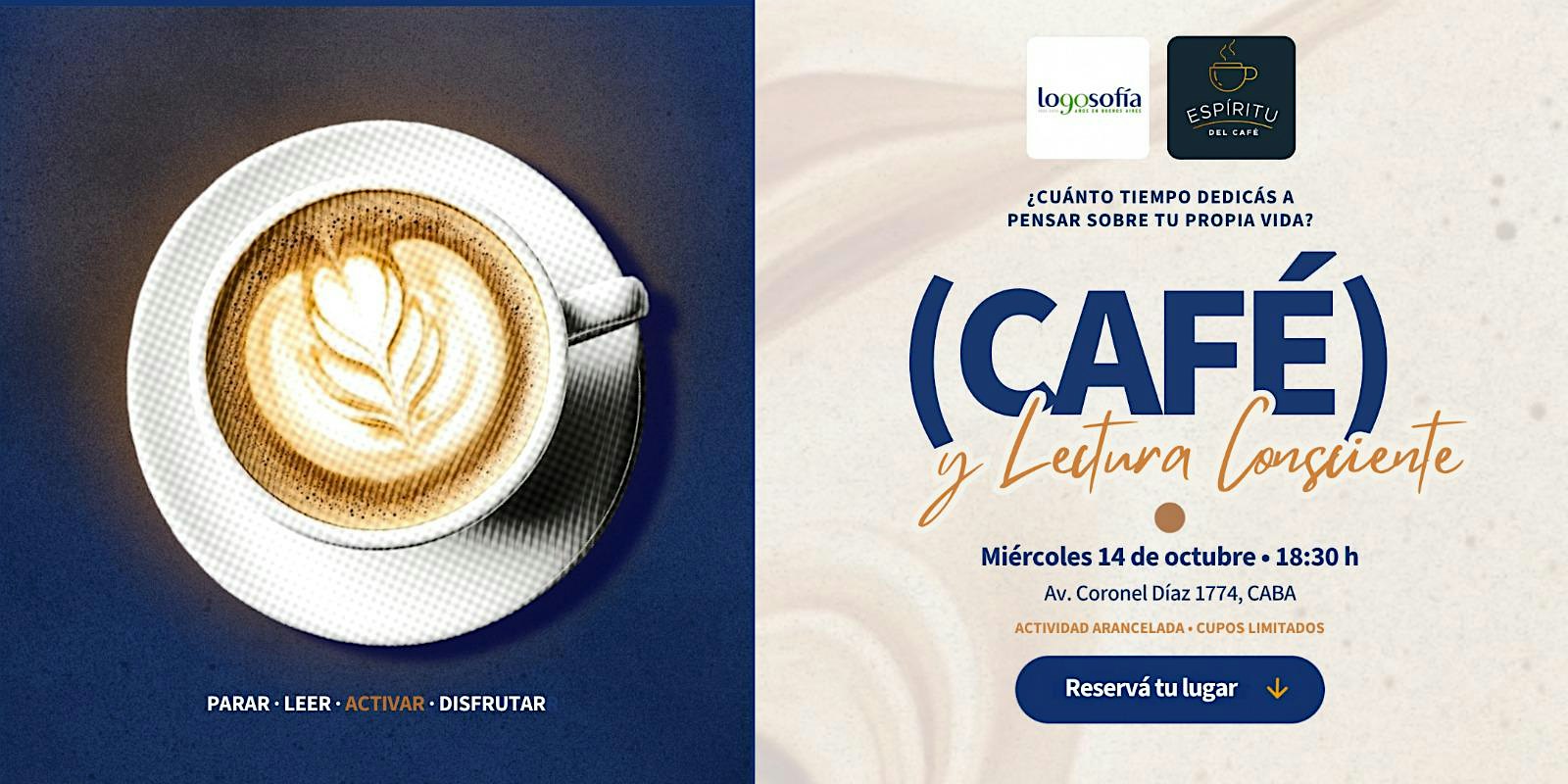 Café y lectura consciente