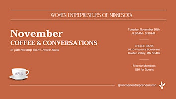 WeMN Coffee & Conversations