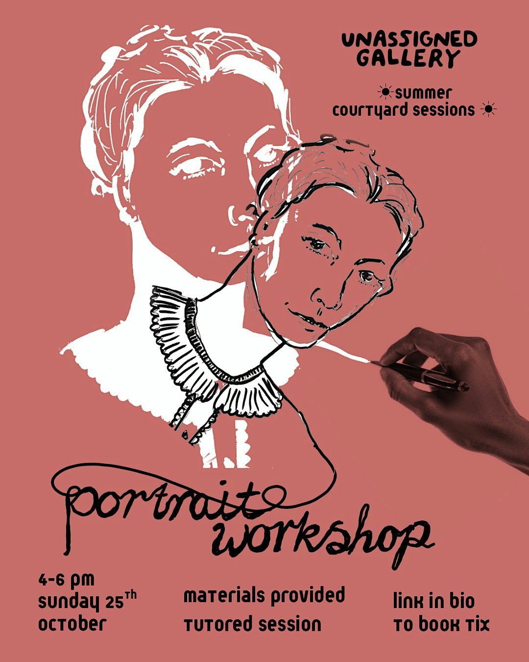 Portrait drawing workshop