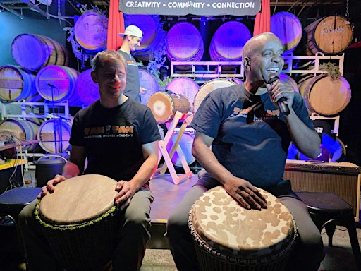 Learn West African Djembe Drumming with Hamisi Lee