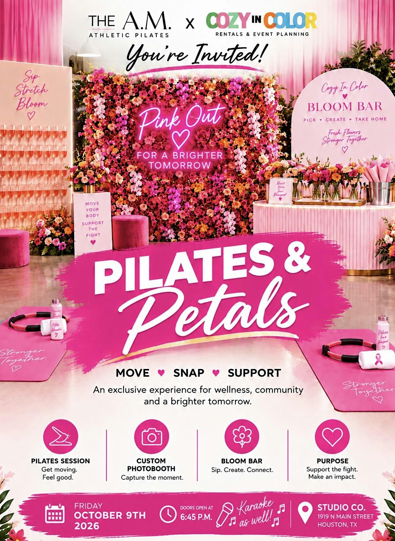 Pilates & Petals Social Night
