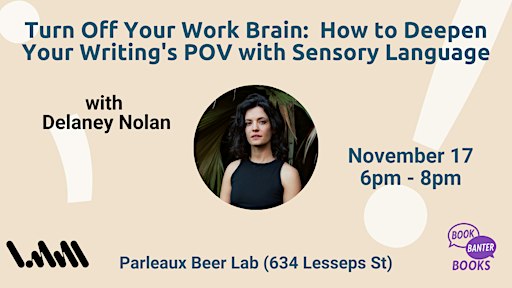Free Writing Workshop with Delaney Nolan!