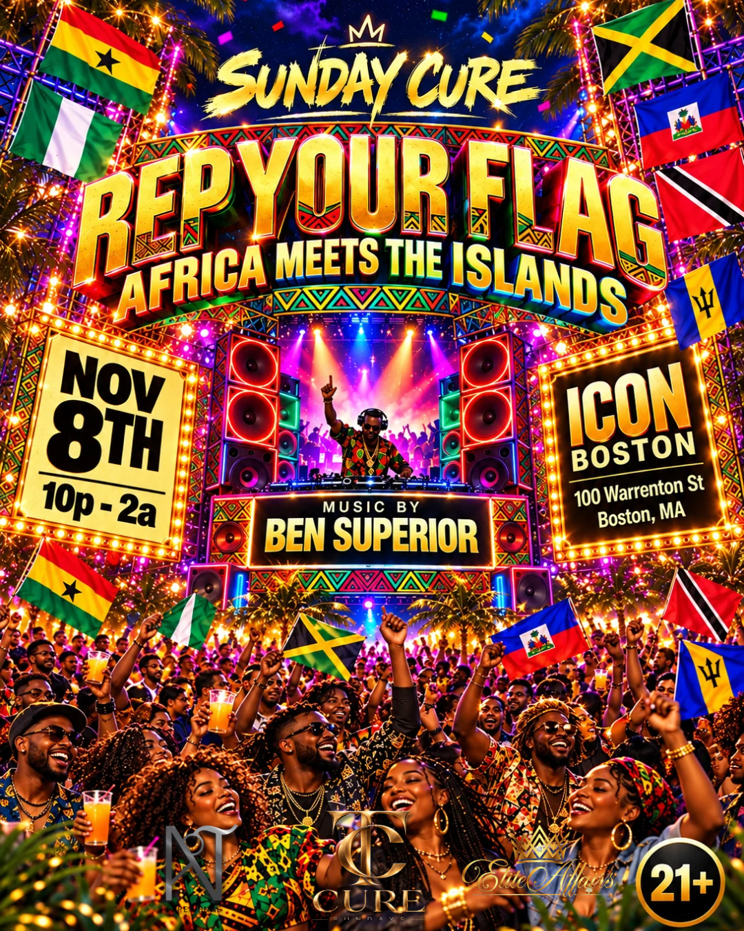 Sunday Cure: Rep Your Flag - Africa Meets The Island (Elite Affairs)