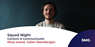 Pizza Squad Night: Sonic Branding met Julian Steenbergen