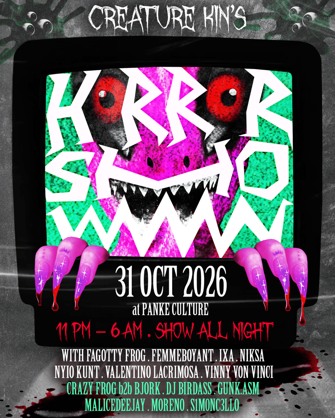 Creature Kin's Horror Show