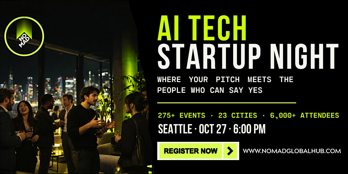 AI Tech & Startup Night — Seattle