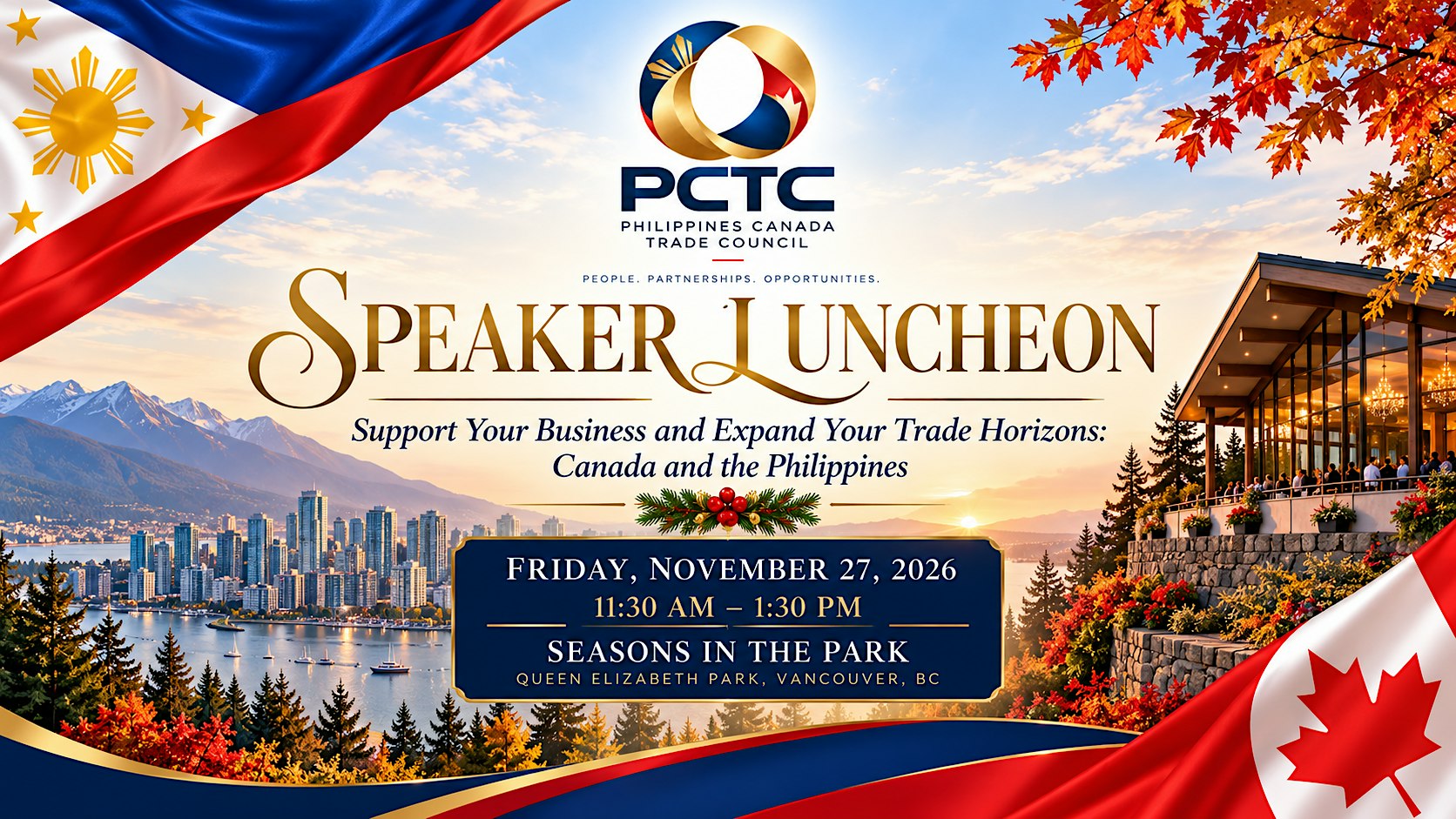 Philippines Canada Trade Council Speaker Luncheon