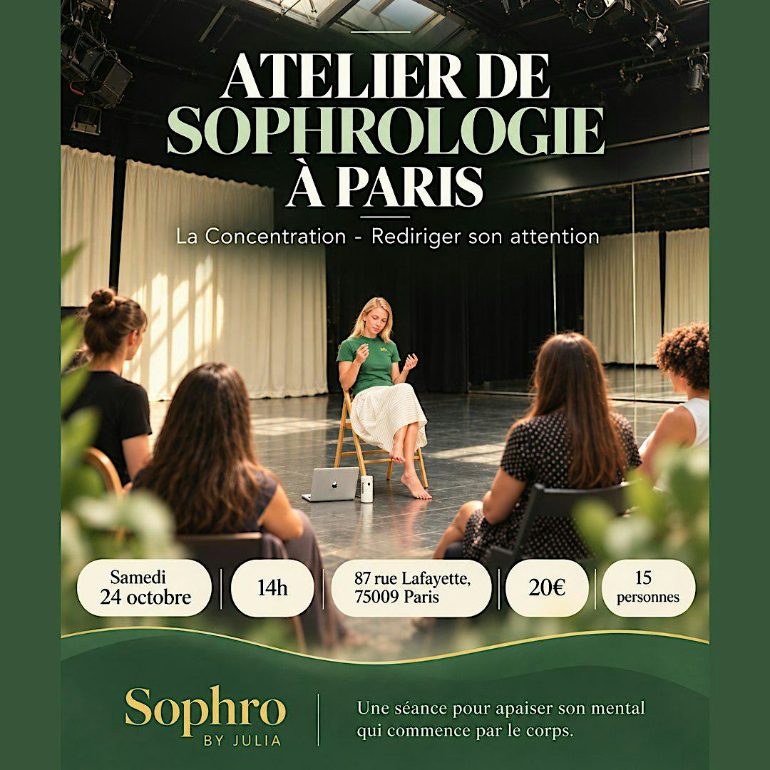 Atelier de sophrologie à Paris - Sophro by Julia