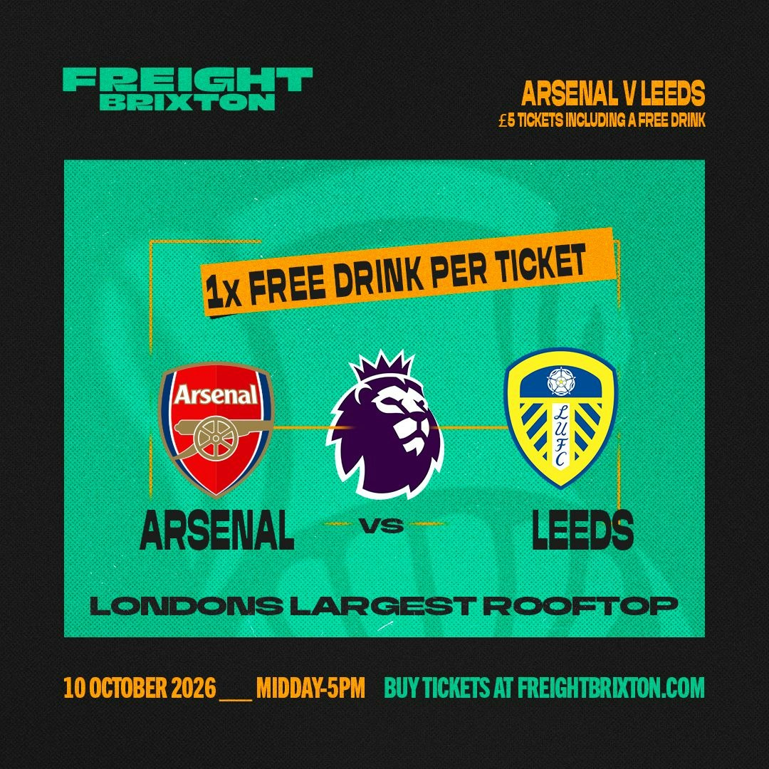 Fanzone 4D x Freight : Arsenal V Leeds
