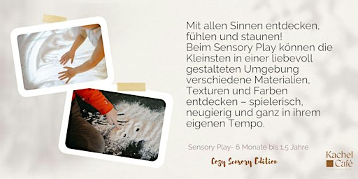 Sensory Play - Sitzalter bis 2 Jahre