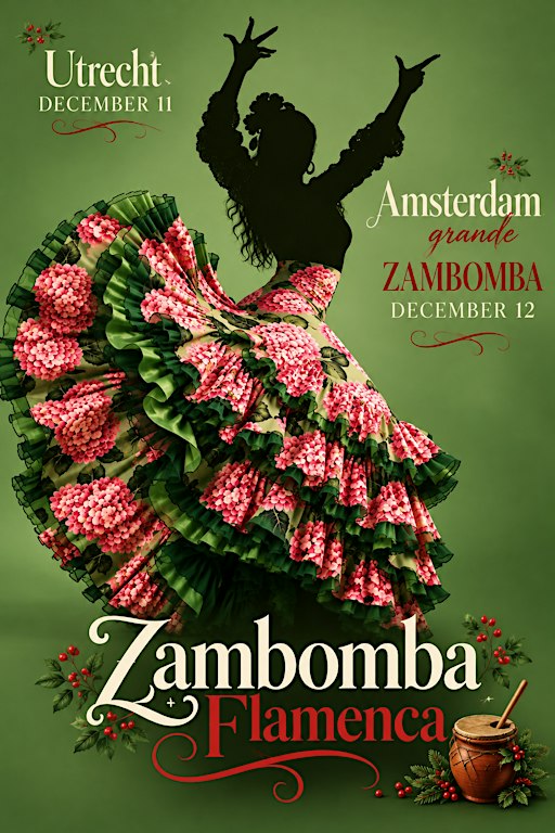 ZAMBOMBA Flamenca Beneficial Concert-Amsterdam