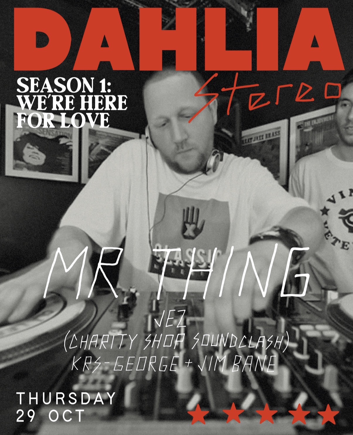 DAHLIA STEREO HALLOWEEN presents Mr Thing - Free Tickets