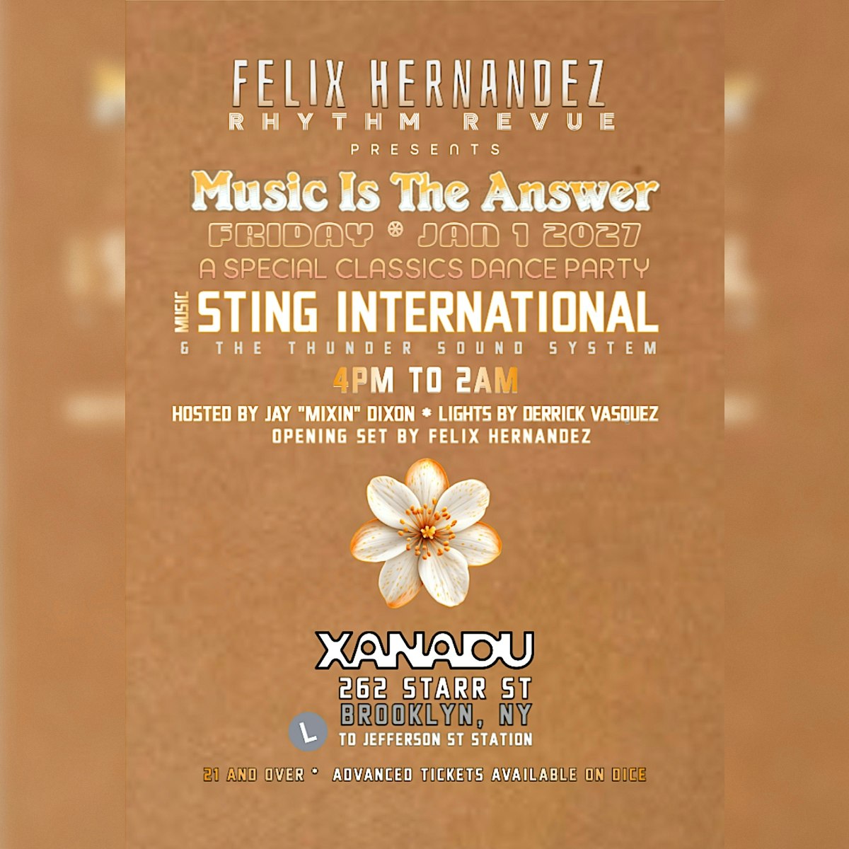 MUSIC IS THE ANSWER (club)