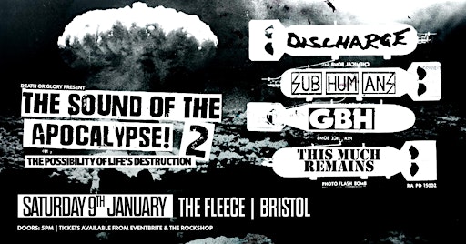 The Sound Of The Apocalypse 2 Ft Discharge/GBH/Subhumans/This Much Remains