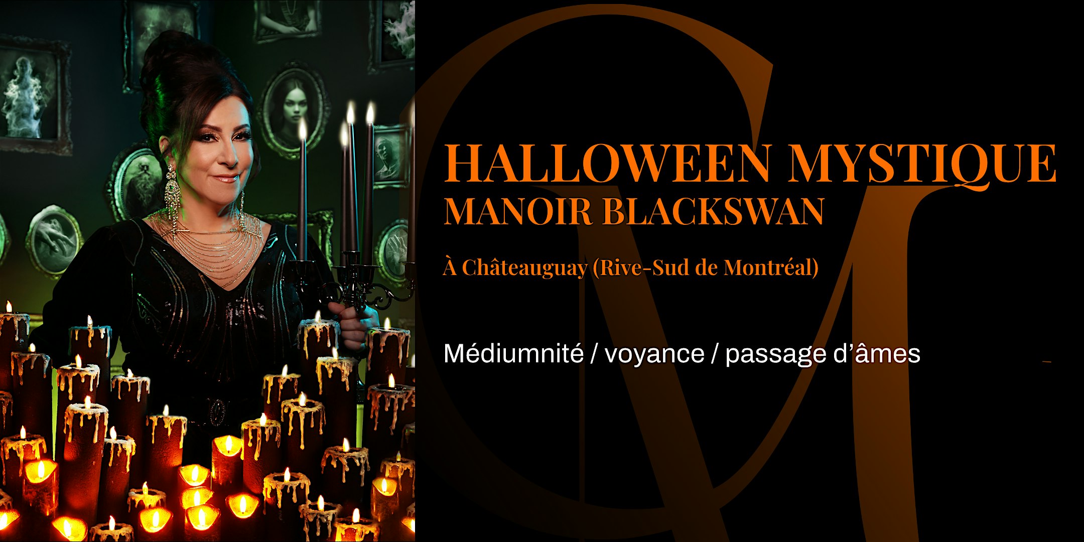 Halloween | Soirée Médiumnité & Voyance  au MANOIR (14 octobre)