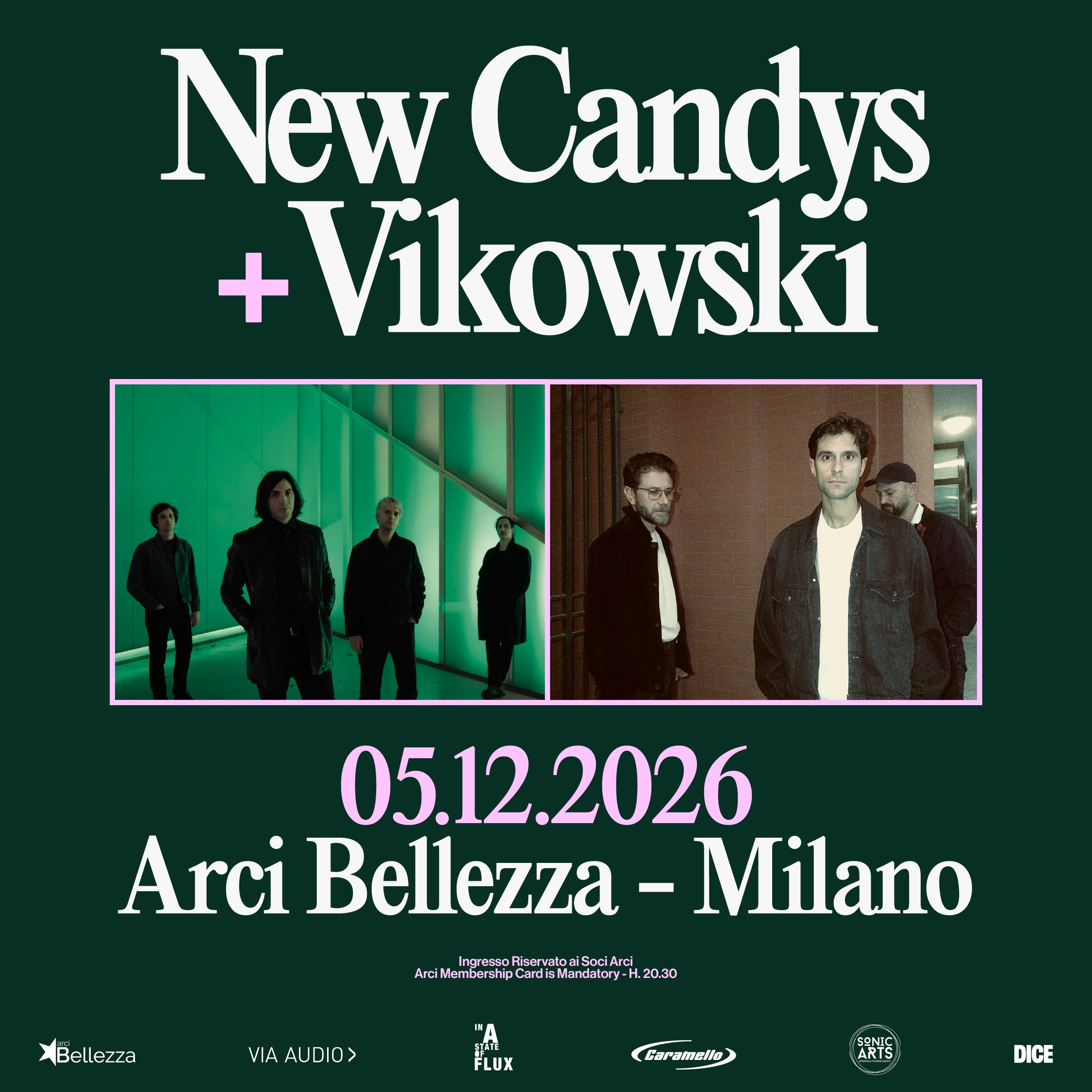 NEW CANDYS + VIKOWSKI