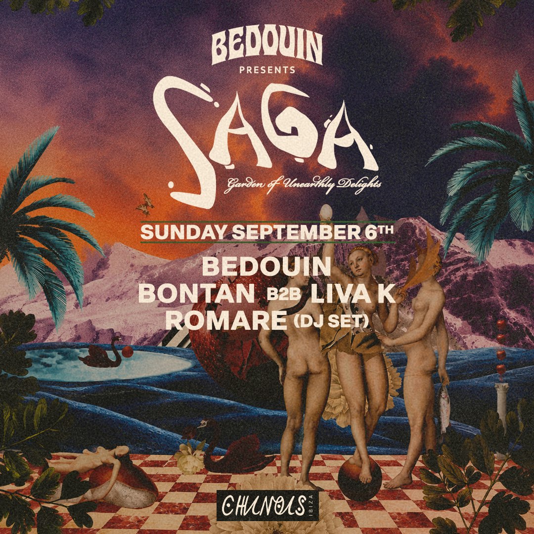 SAGA: Bedouin, Bontan b2b Liva K, Romare (Dj Set)